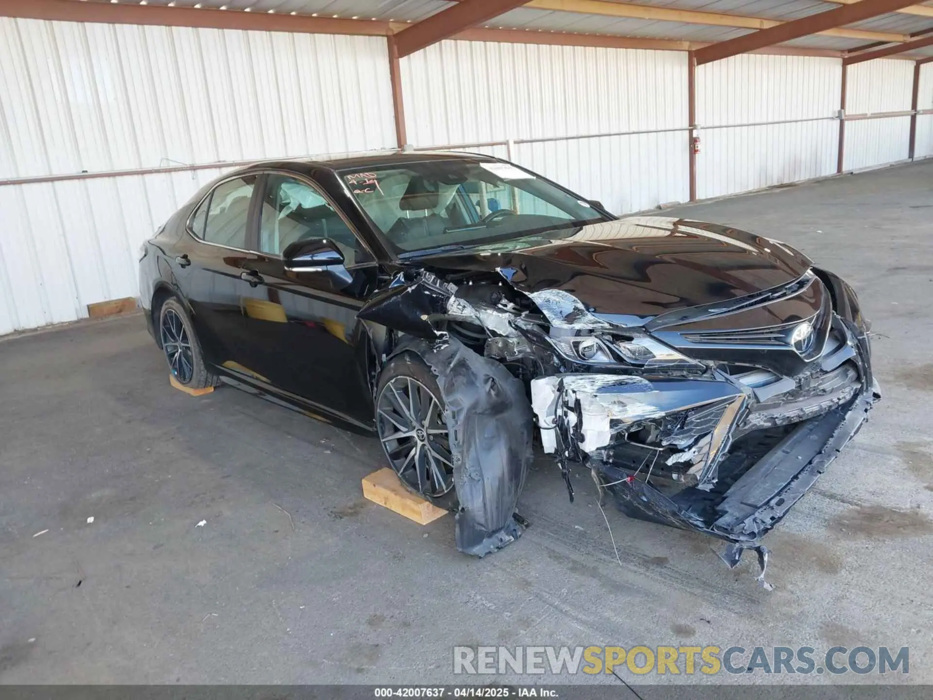 1 Photograph of a damaged car 4T1G11AK0RU855154 TOYOTA CAMRY 2024