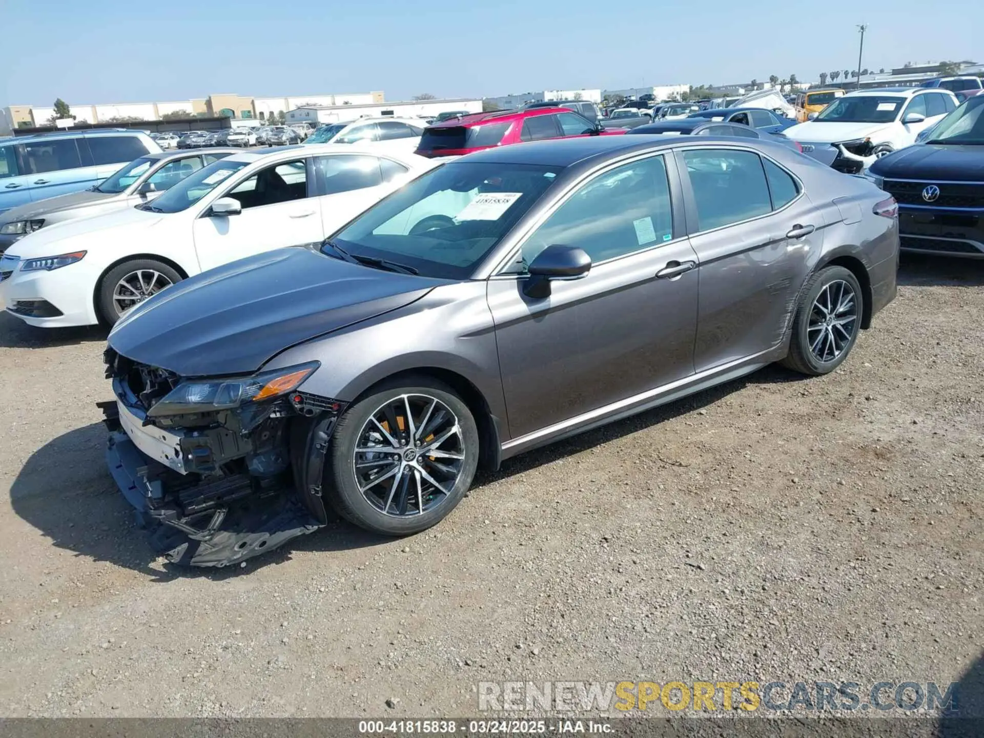 2 Photograph of a damaged car 4T1G11AK0RU871158 TOYOTA CAMRY 2024
