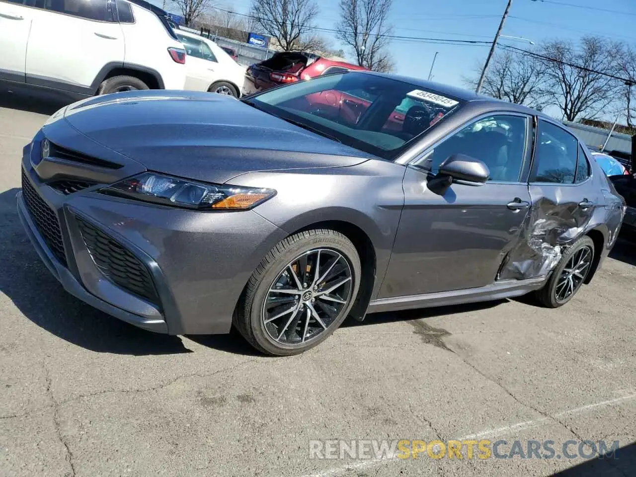1 Photograph of a damaged car 4T1G11AK1RU225160 TOYOTA CAMRY 2024