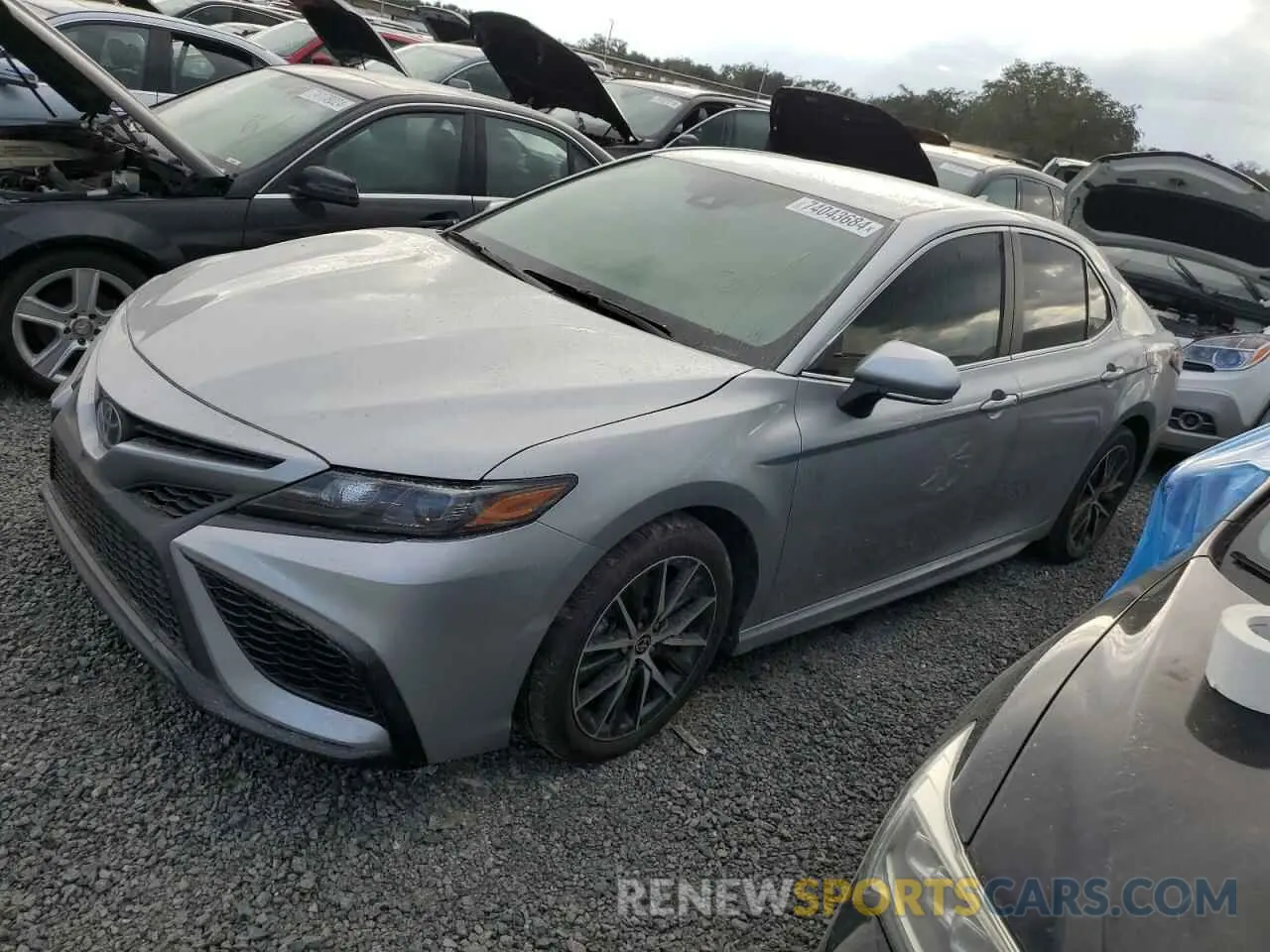 1 Photograph of a damaged car 4T1G11AK1RU898322 TOYOTA CAMRY 2024