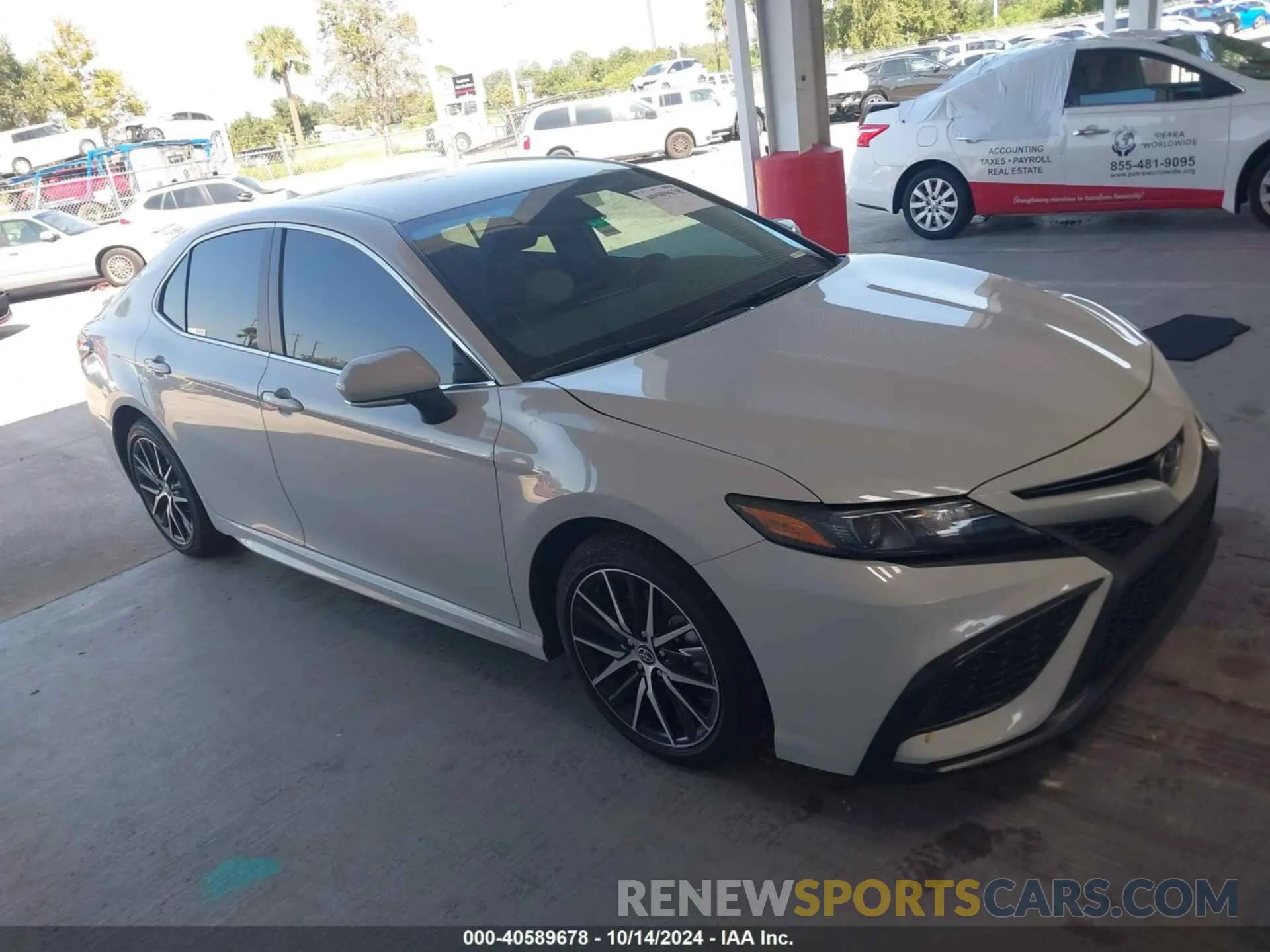 1 Photograph of a damaged car 4T1G11AK2RU258426 TOYOTA CAMRY 2024
