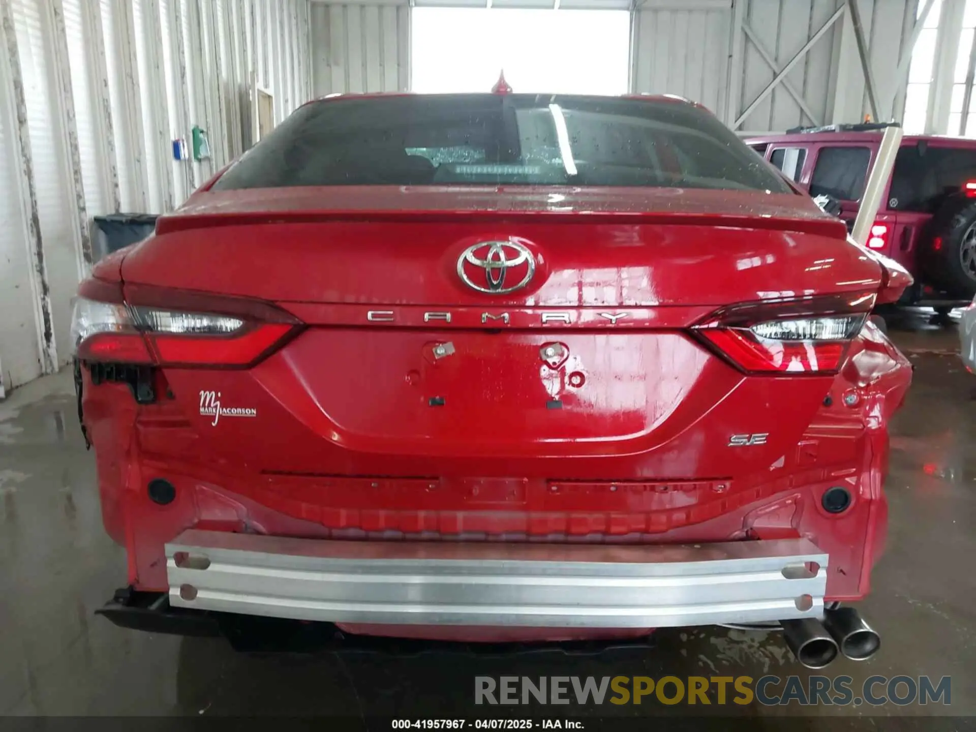 16 Photograph of a damaged car 4T1G11AK3RU219294 TOYOTA CAMRY 2024