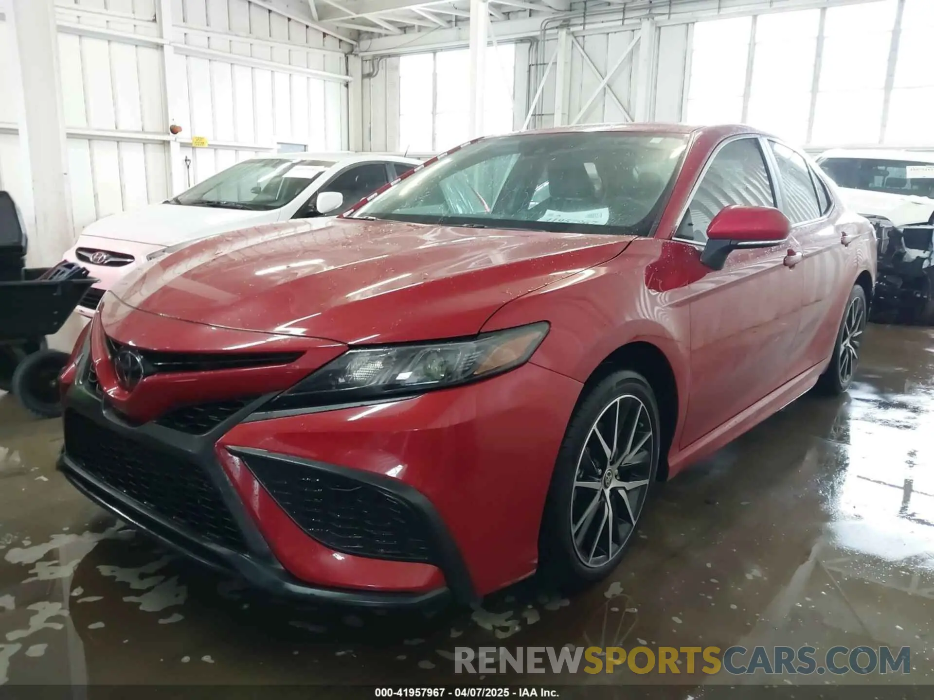 2 Photograph of a damaged car 4T1G11AK3RU219294 TOYOTA CAMRY 2024