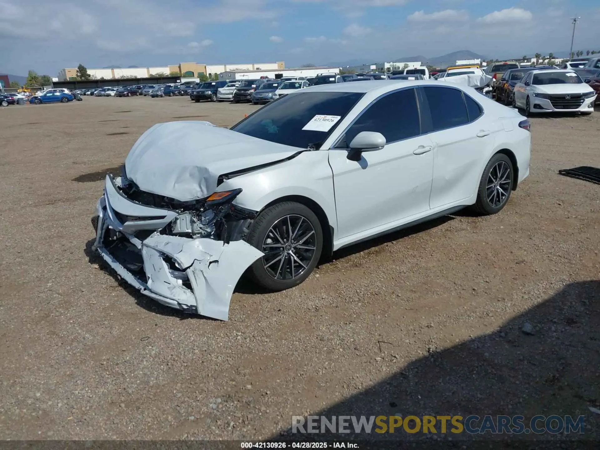 2 Photograph of a damaged car 4T1G11AK4RU213651 TOYOTA CAMRY 2024