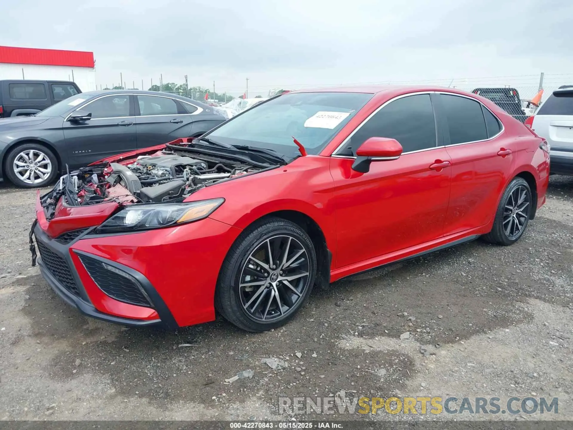 2 Photograph of a damaged car 4T1G11AK4RU218381 TOYOTA CAMRY 2024