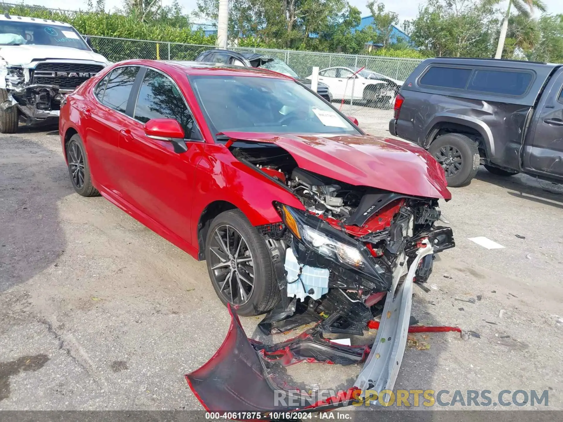 1 Photograph of a damaged car 4T1G11AK5RU209592 TOYOTA CAMRY 2024