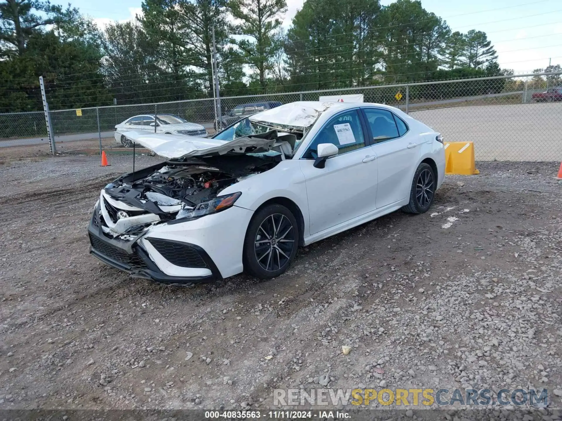 2 Photograph of a damaged car 4T1G11AK5RU886495 TOYOTA CAMRY 2024