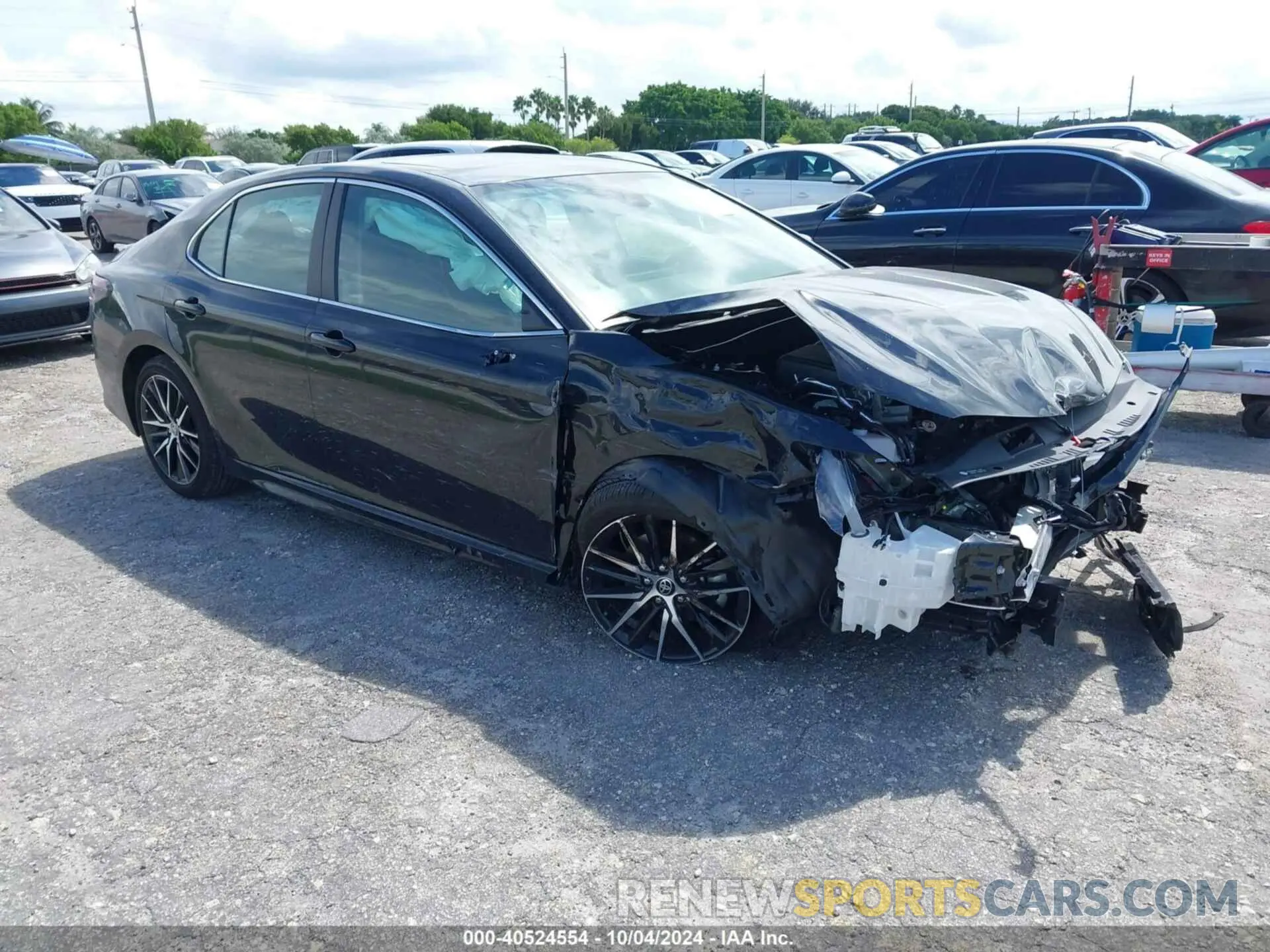 1 Photograph of a damaged car 4T1G11AK6RU228037 TOYOTA CAMRY 2024