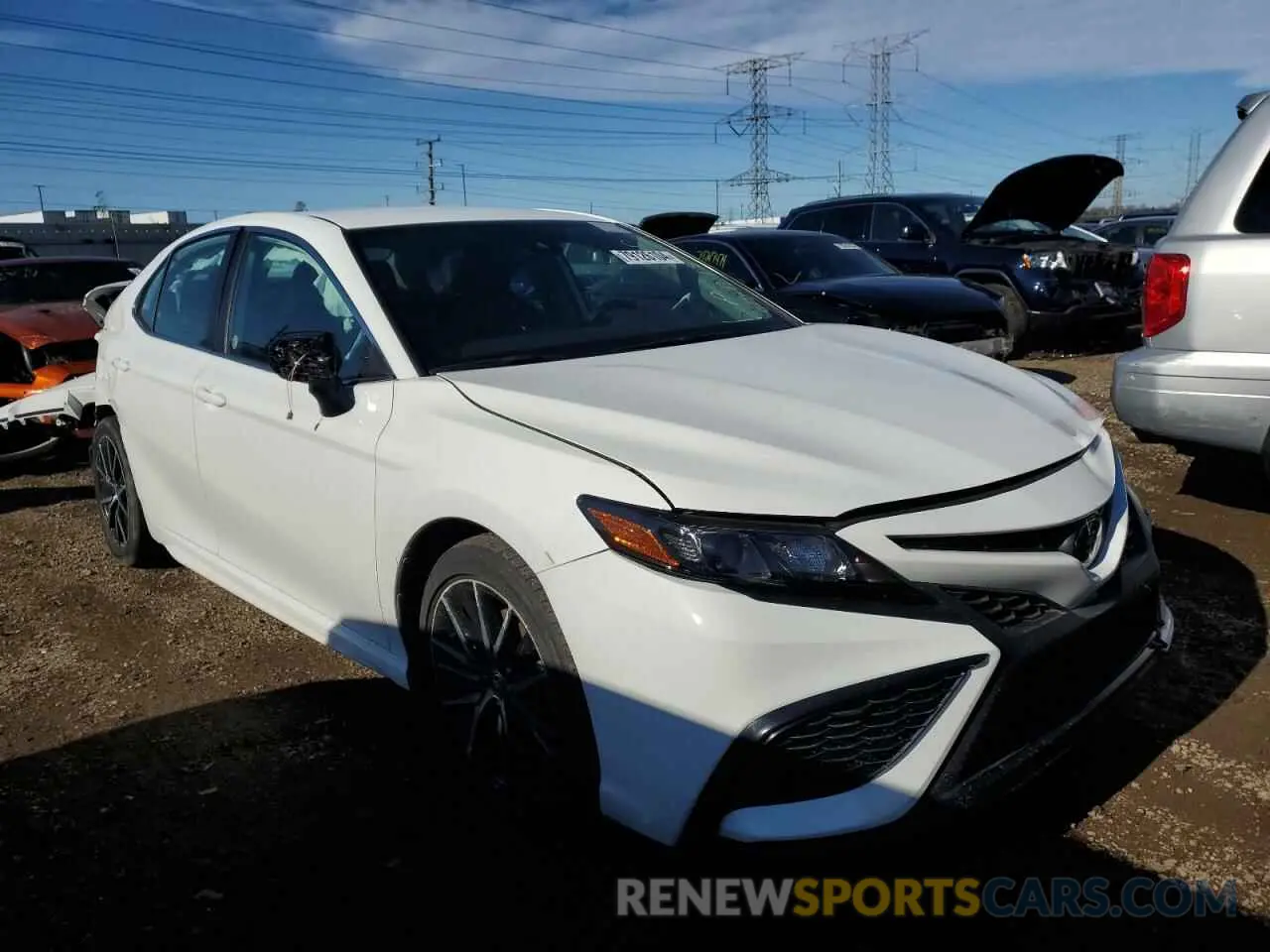 4 Photograph of a damaged car 4T1G11AK6RU892564 TOYOTA CAMRY 2024