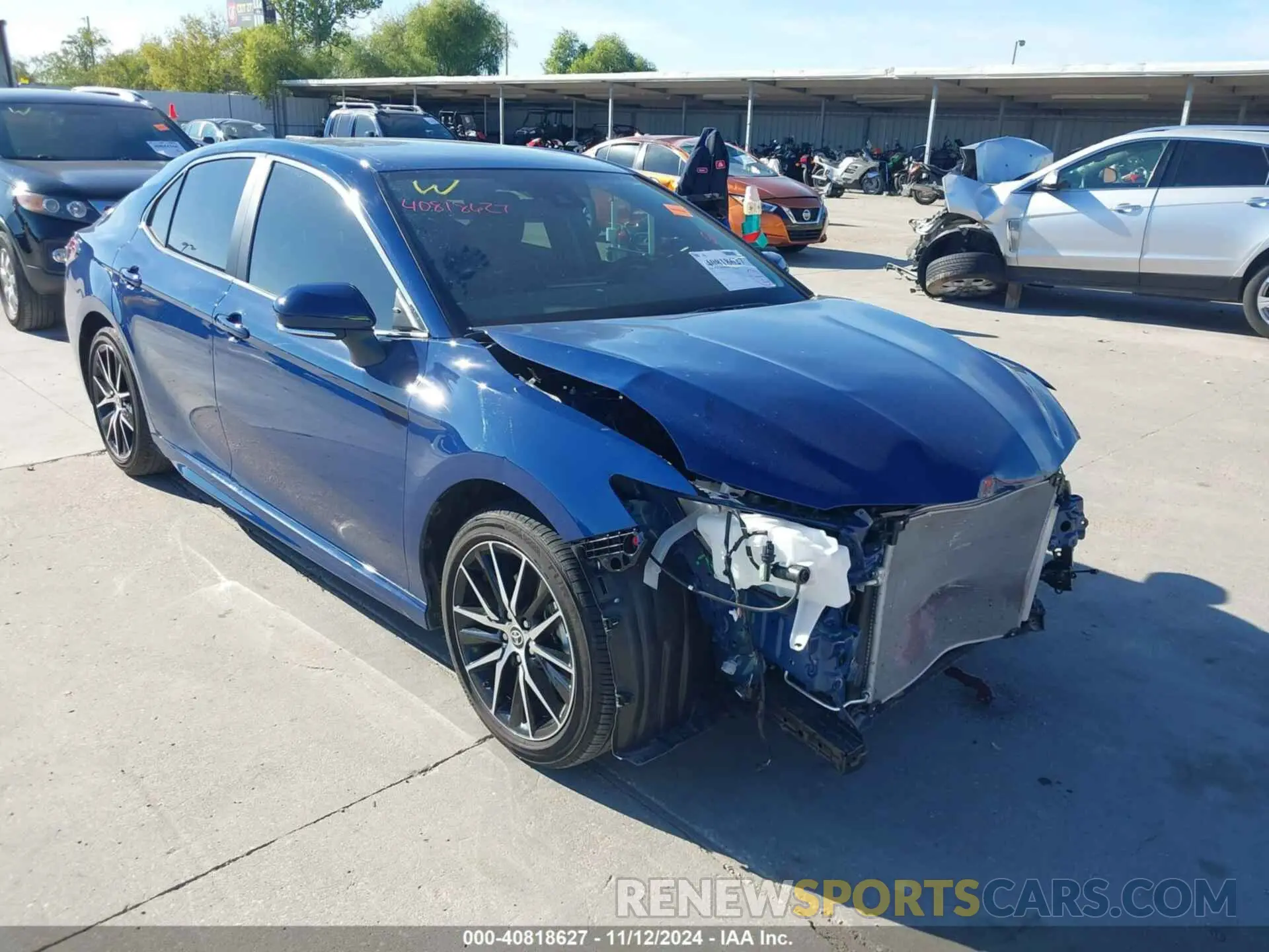 1 Photograph of a damaged car 4T1G11AK7RU204099 TOYOTA CAMRY 2024