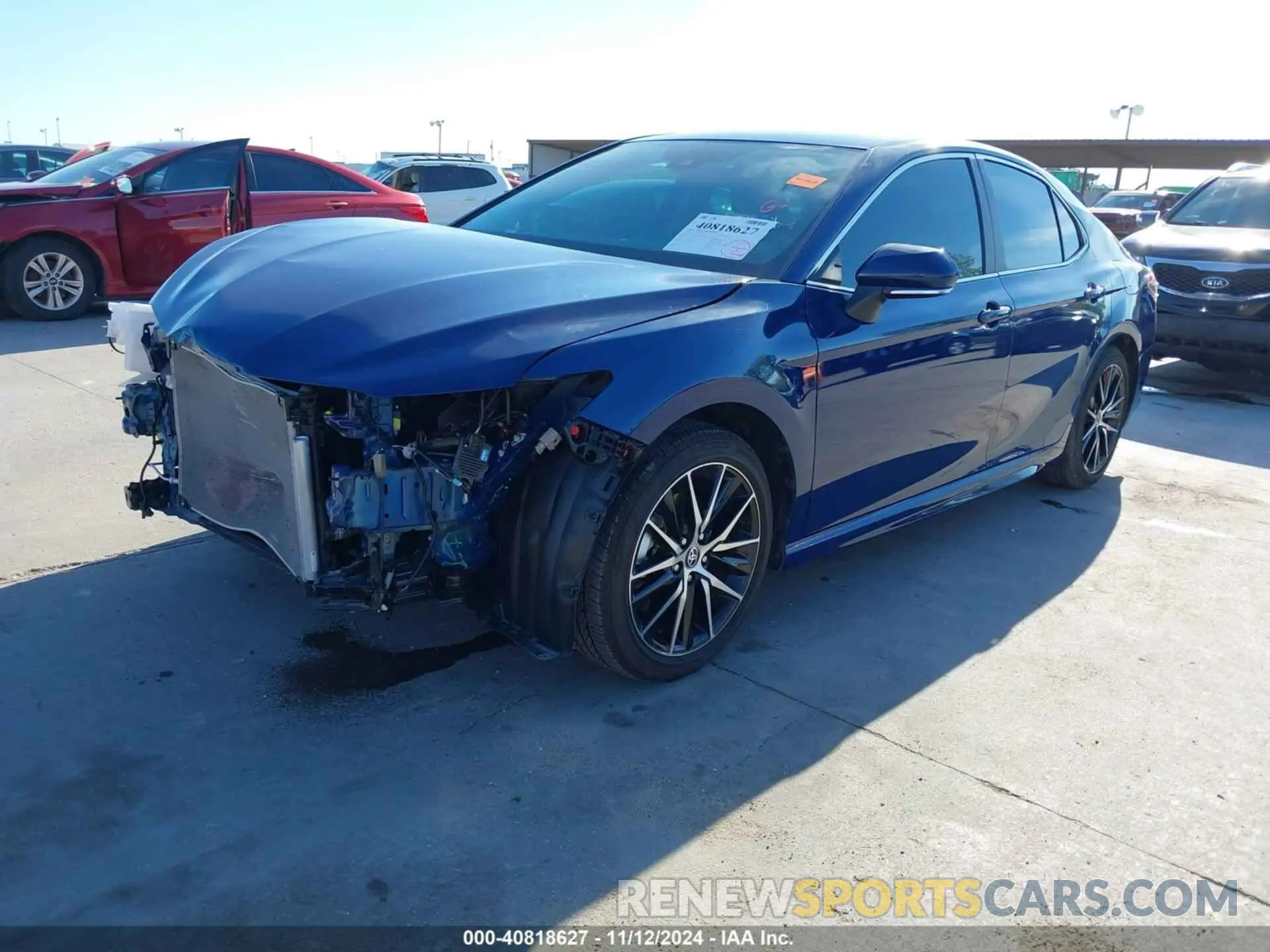 2 Photograph of a damaged car 4T1G11AK7RU204099 TOYOTA CAMRY 2024