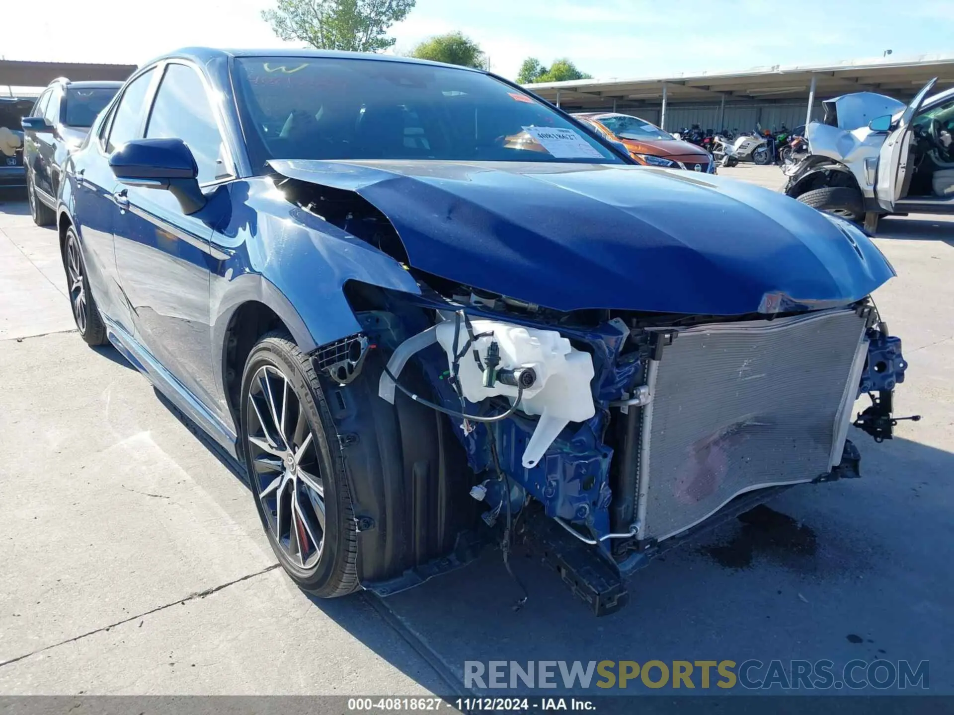 6 Photograph of a damaged car 4T1G11AK7RU204099 TOYOTA CAMRY 2024