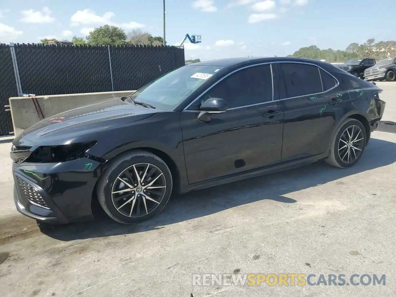 1 Photograph of a damaged car 4T1G11AK8RU188978 TOYOTA CAMRY 2024