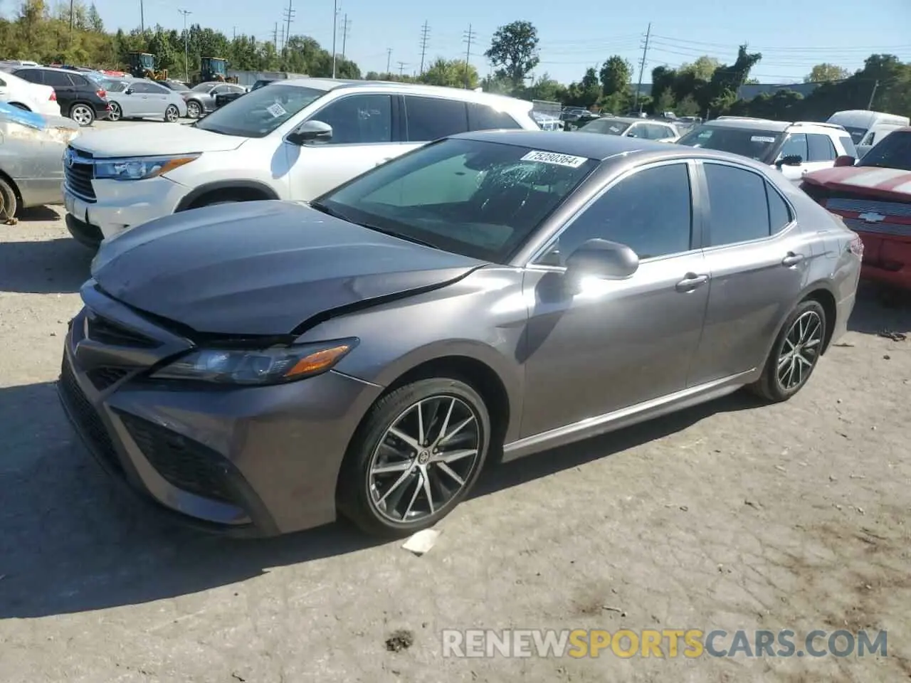 1 Photograph of a damaged car 4T1G11AK8RU217718 TOYOTA CAMRY 2024