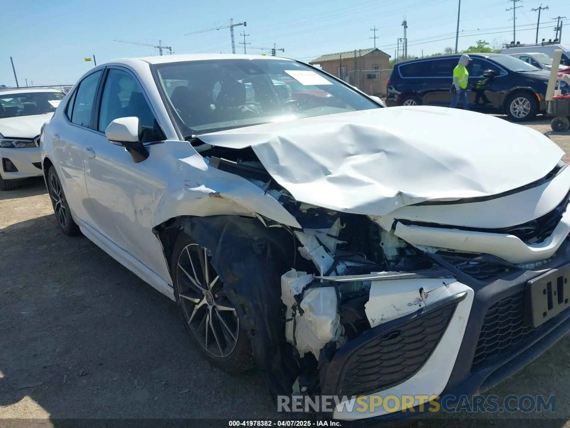 6 Photograph of a damaged car 4T1G11AK8RU876981 TOYOTA CAMRY 2024