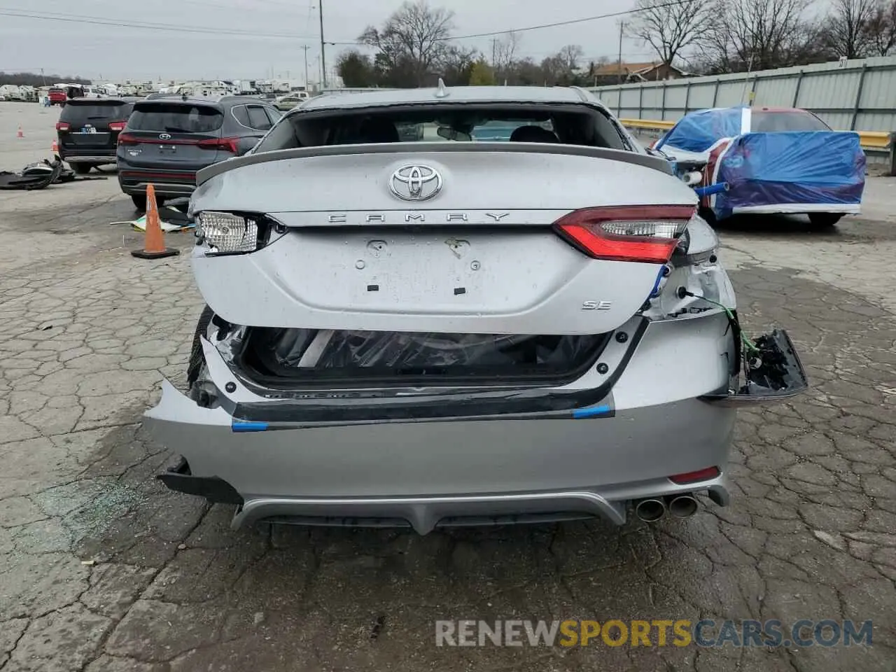 6 Photograph of a damaged car 4T1G11AK8RU899032 TOYOTA CAMRY 2024