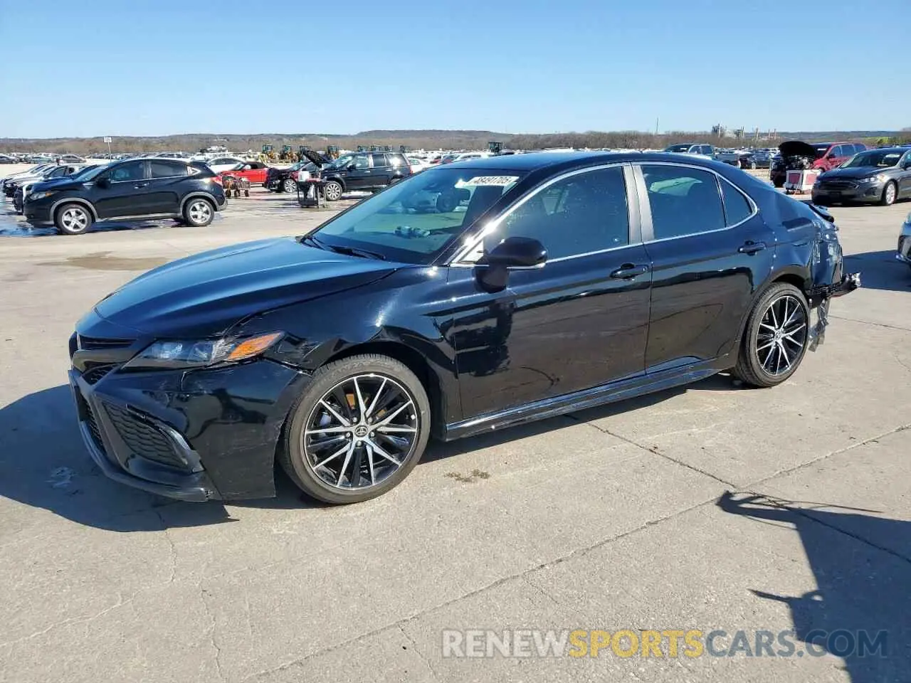 1 Photograph of a damaged car 4T1G11AK9RU192828 TOYOTA CAMRY 2024