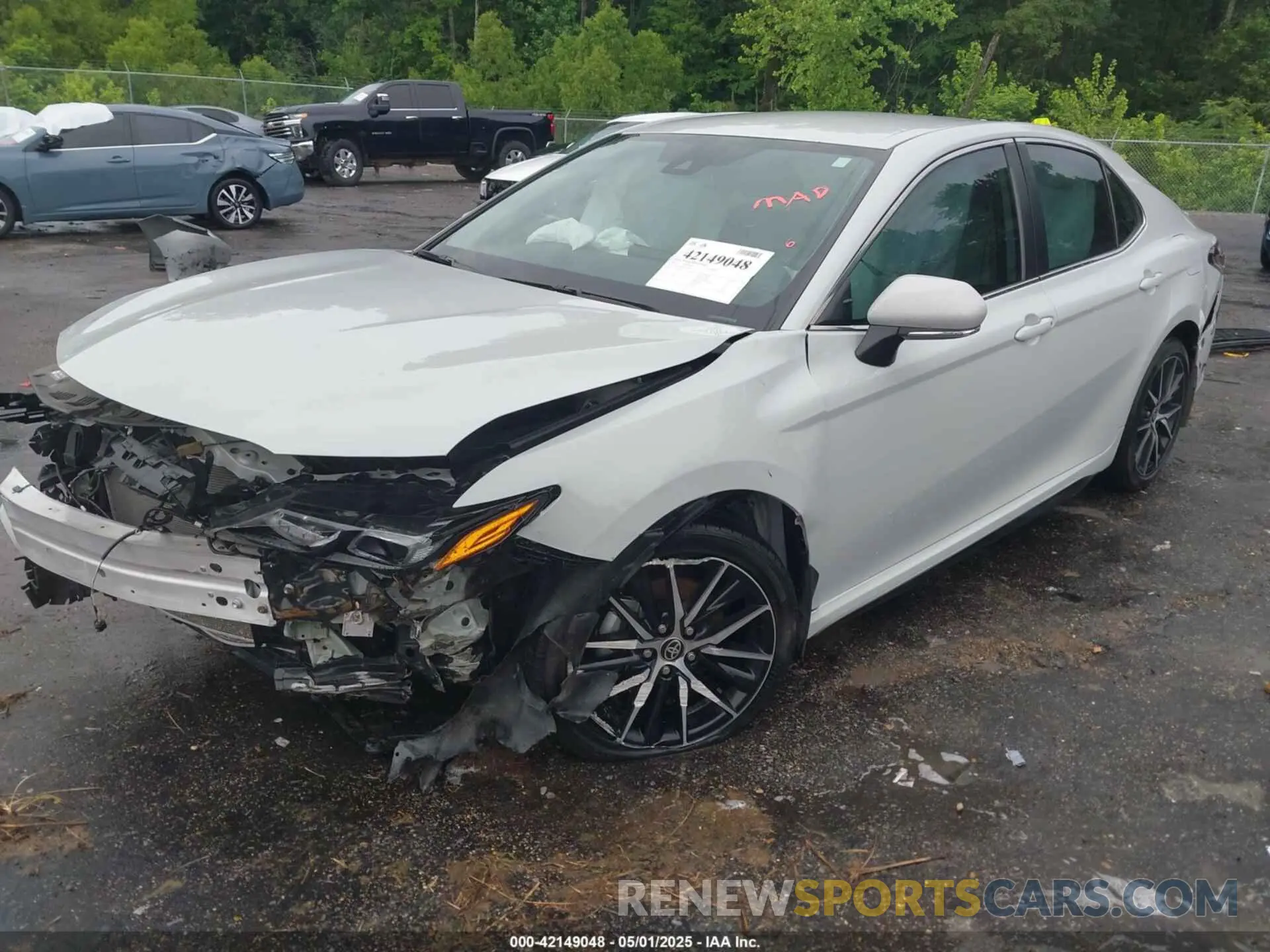 2 Photograph of a damaged car 4T1G11AK9RU217369 TOYOTA CAMRY 2024