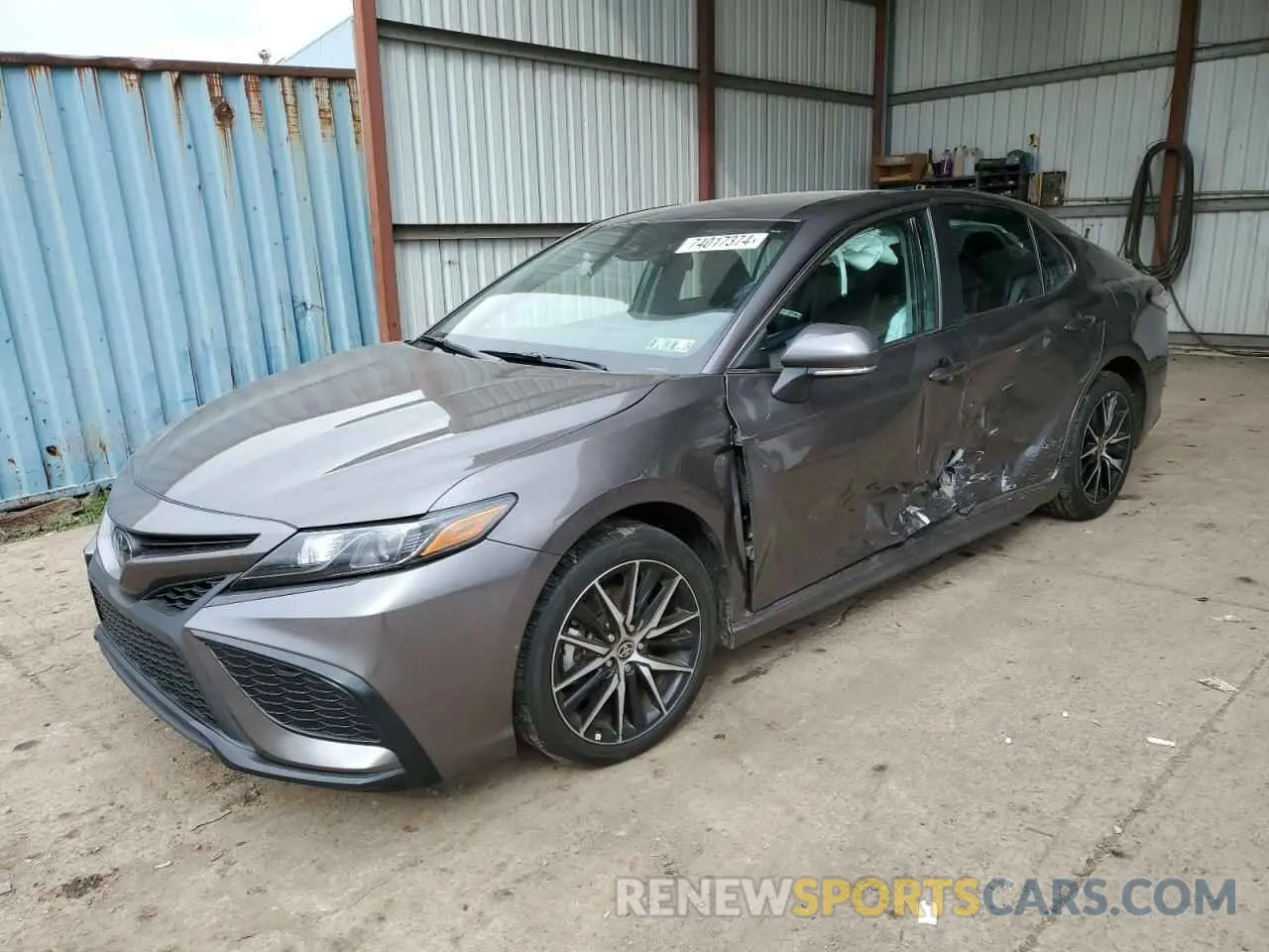 1 Photograph of a damaged car 4T1G11AK9RU848946 TOYOTA CAMRY 2024
