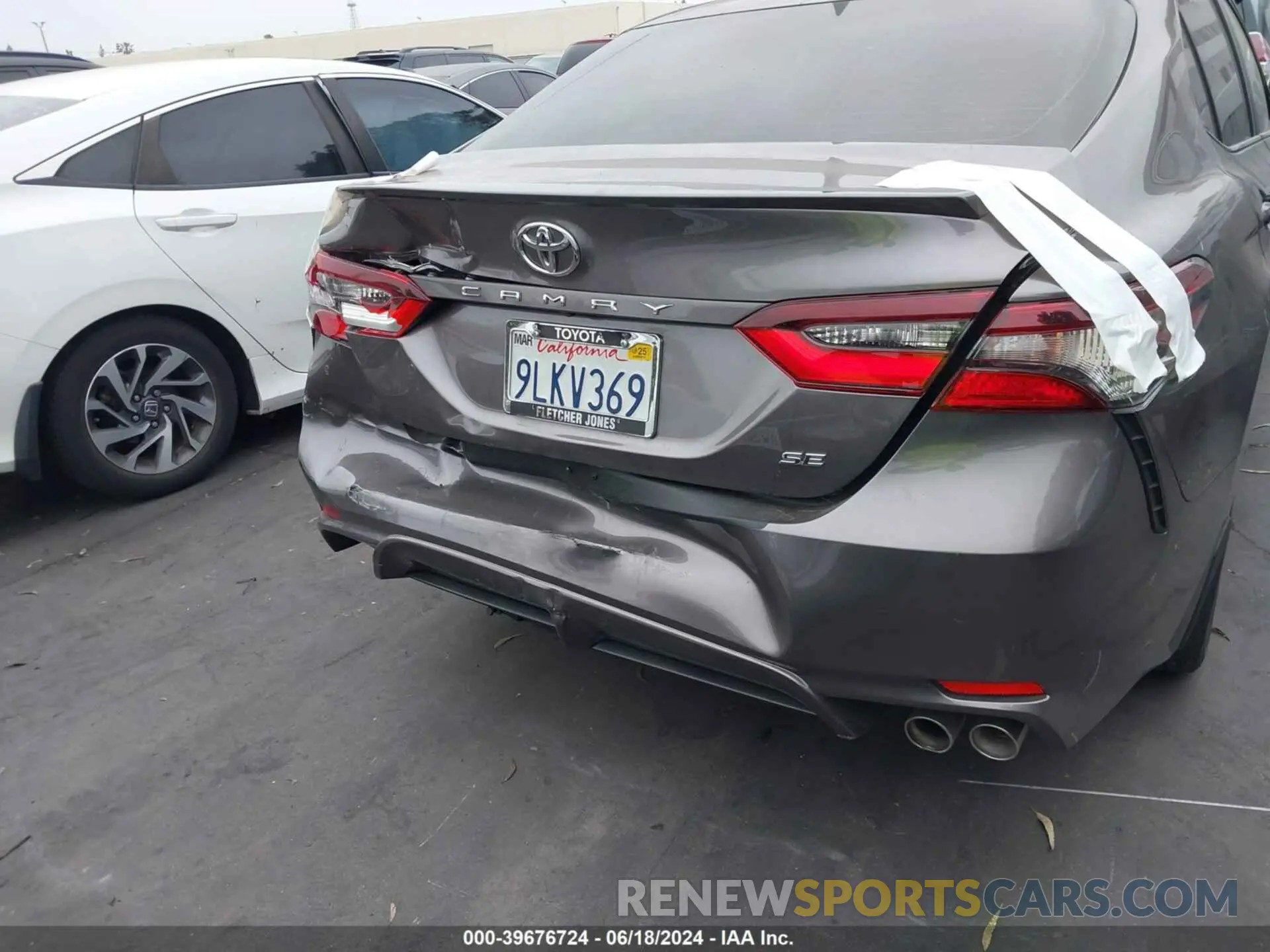 17 Photograph of a damaged car 4T1G11AKXRU237470 TOYOTA CAMRY 2024