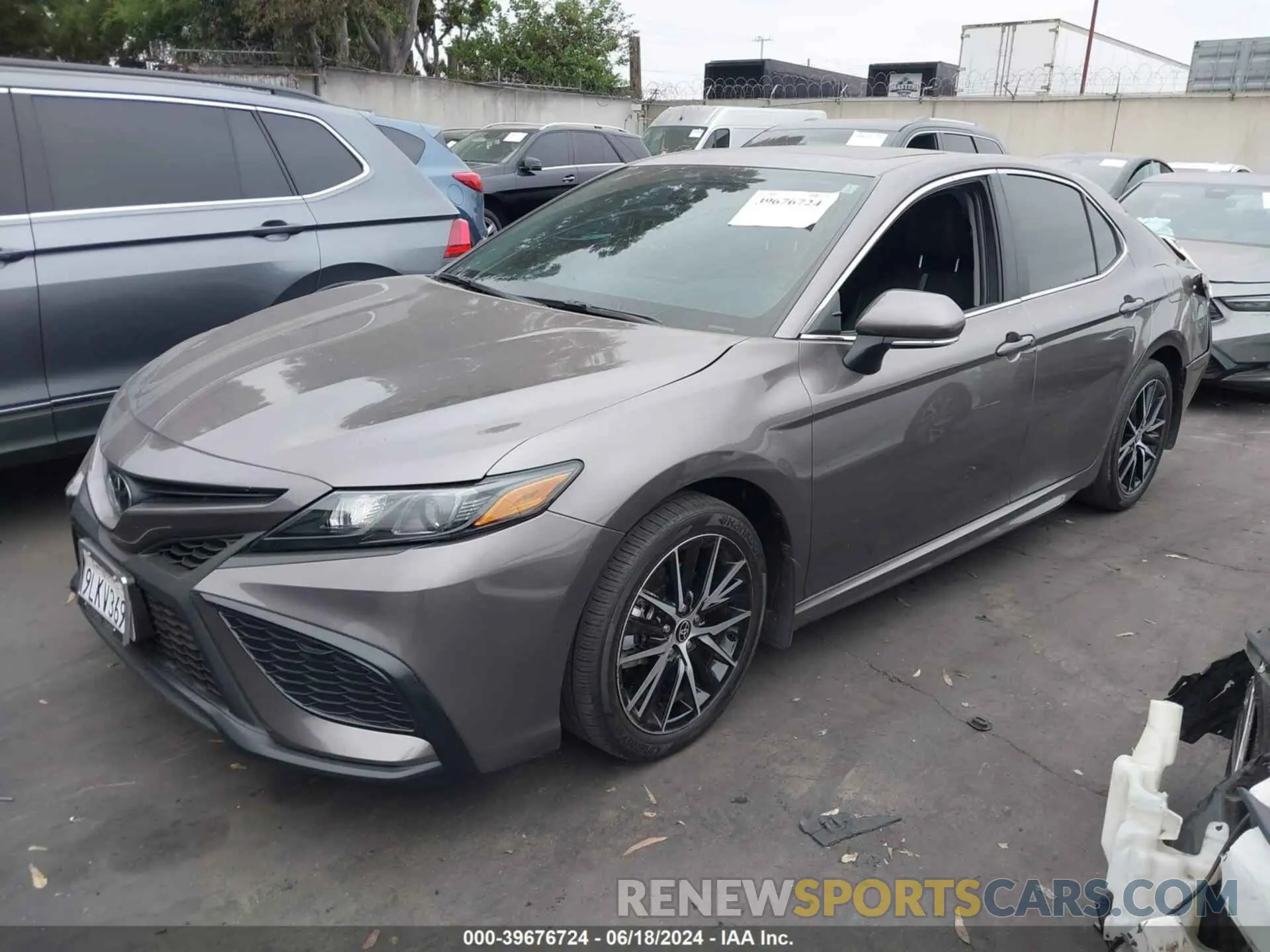 2 Photograph of a damaged car 4T1G11AKXRU237470 TOYOTA CAMRY 2024
