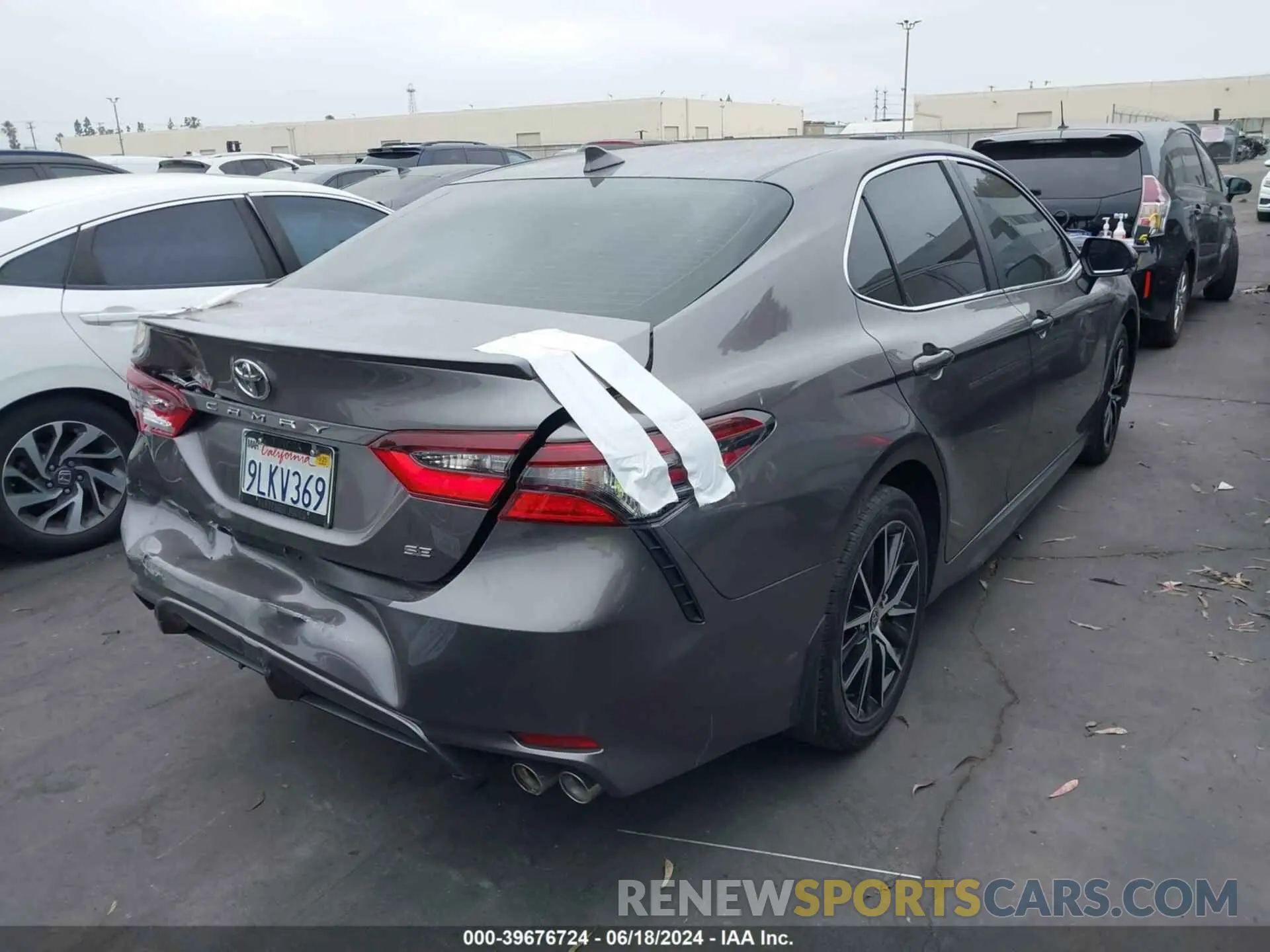 4 Photograph of a damaged car 4T1G11AKXRU237470 TOYOTA CAMRY 2024