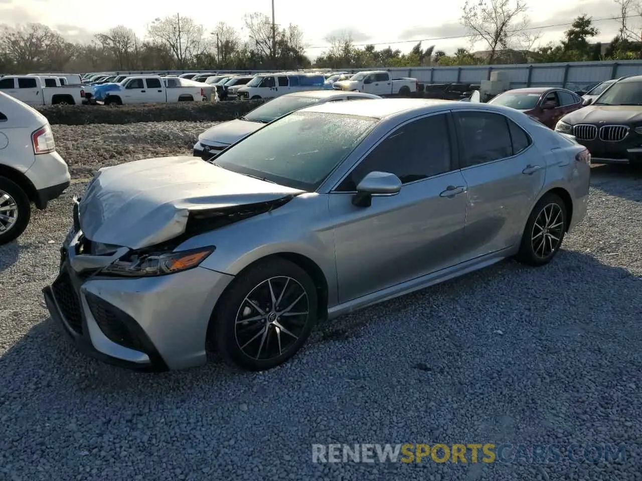 1 Photograph of a damaged car 4T1G11AKXRU871572 TOYOTA CAMRY 2024
