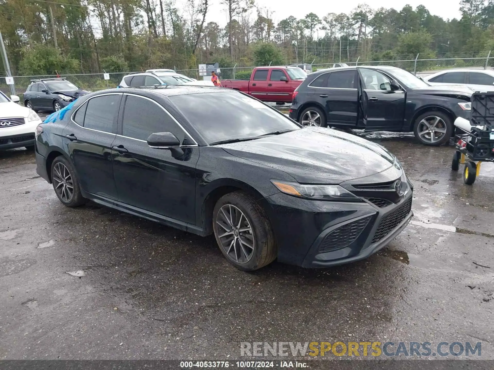 1 Photograph of a damaged car 4T1G11AKXRU887643 TOYOTA CAMRY 2024