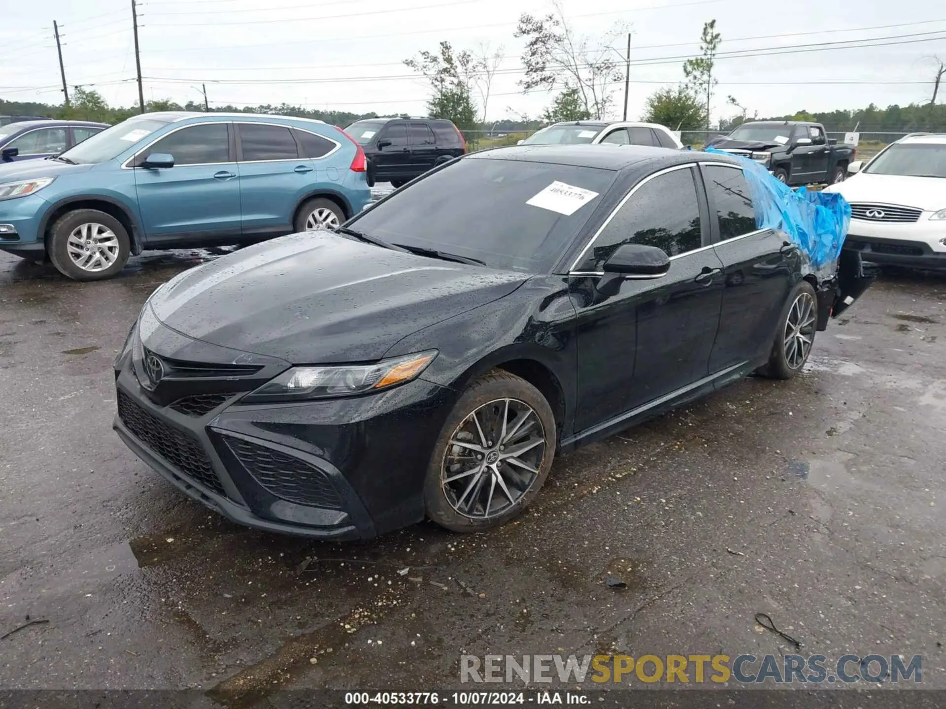 2 Photograph of a damaged car 4T1G11AKXRU887643 TOYOTA CAMRY 2024