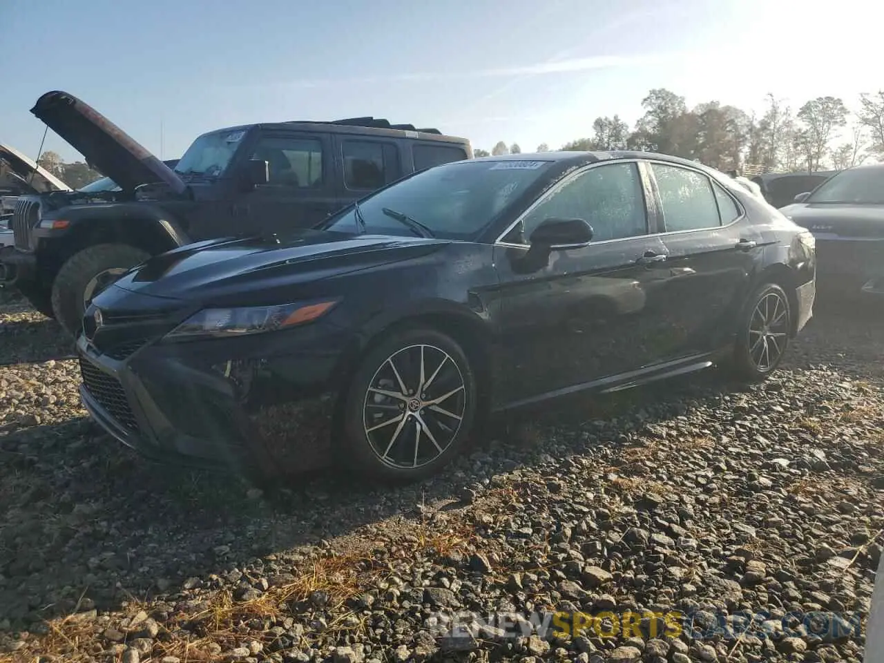 1 Photograph of a damaged car 4T1G11AKXRU895791 TOYOTA CAMRY 2024