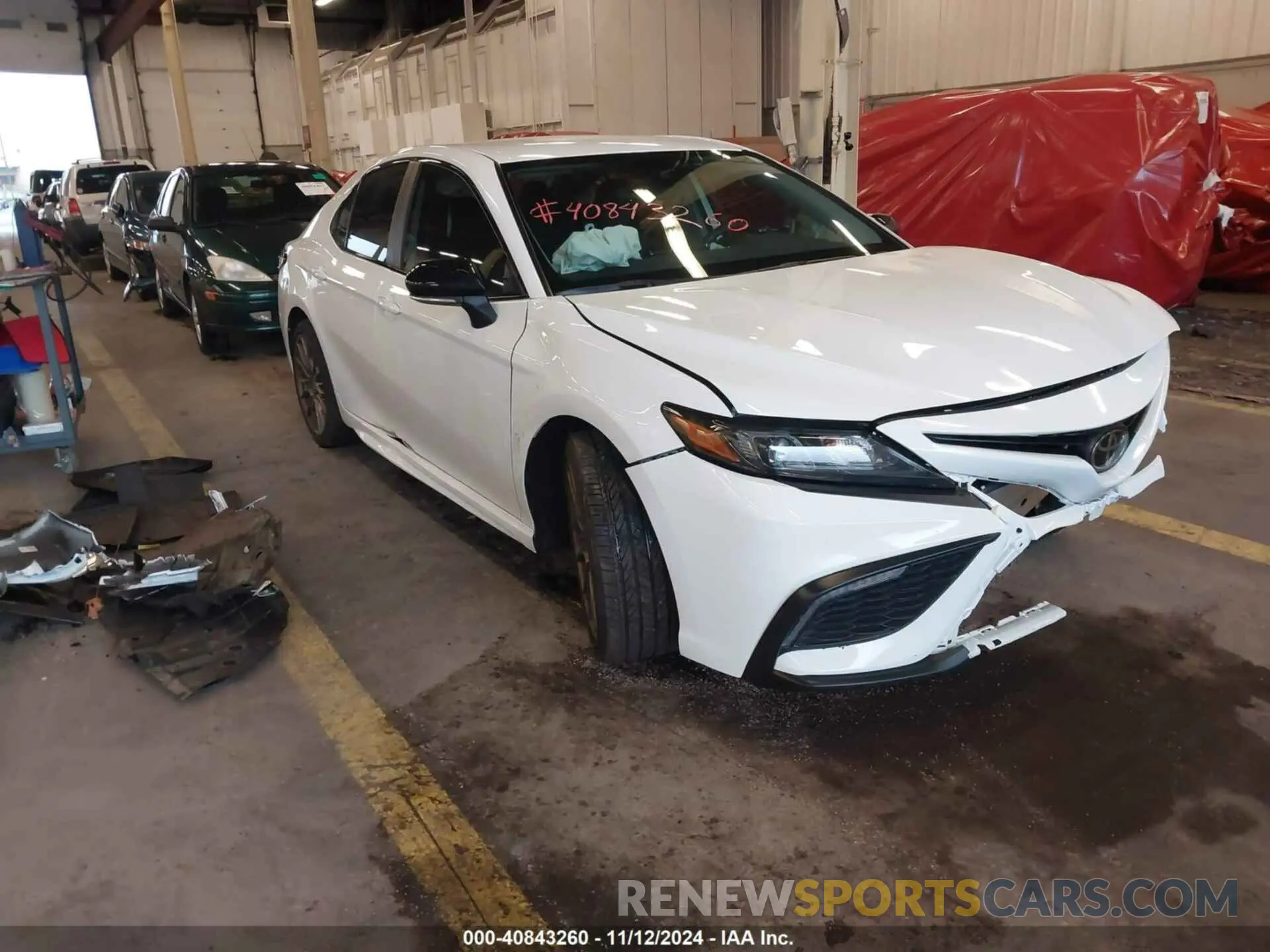1 Photograph of a damaged car 4T1G11BK1RU122772 TOYOTA CAMRY 2024