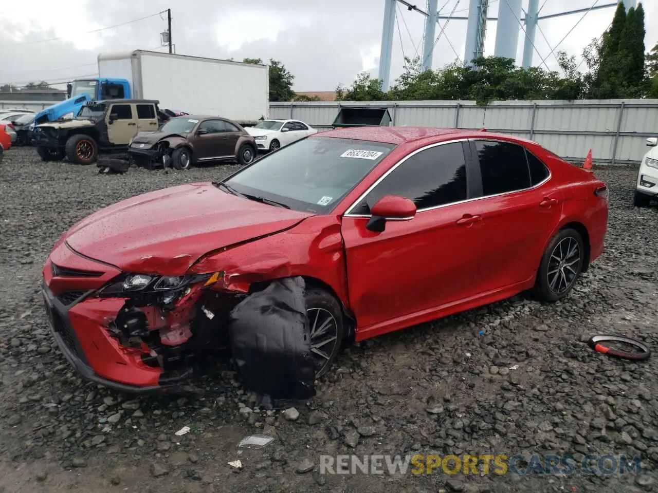 1 Photograph of a damaged car 4T1G11BK5RU122676 TOYOTA CAMRY 2024
