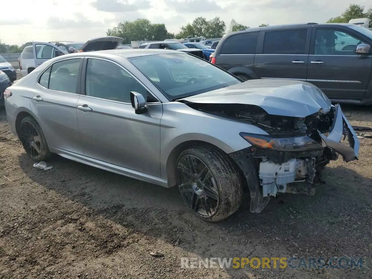 4 Photograph of a damaged car 4T1G11BK6RU108737 TOYOTA CAMRY 2024
