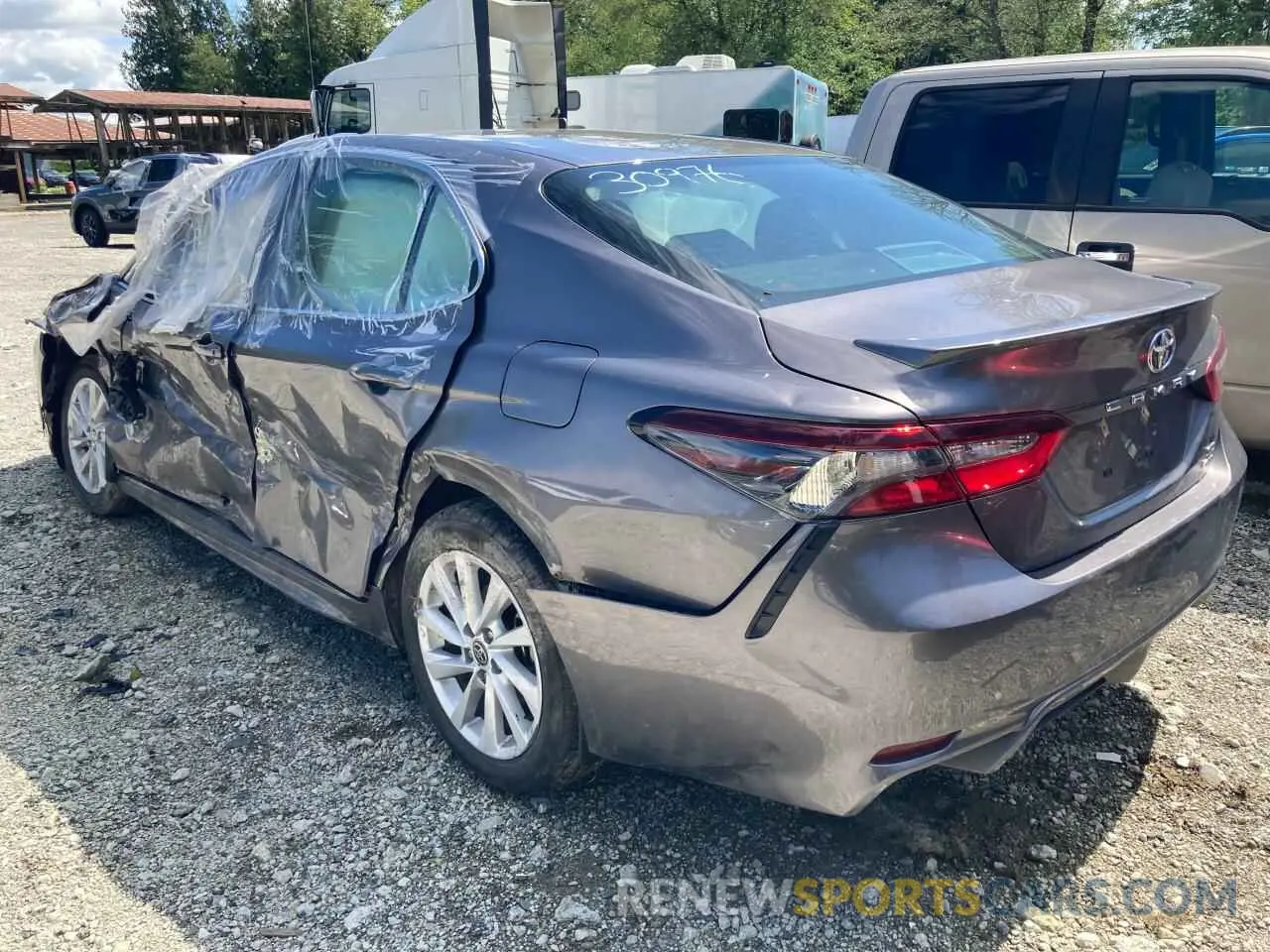 2 Photograph of a damaged car 4T1G11BK7RU127569 TOYOTA CAMRY 2024