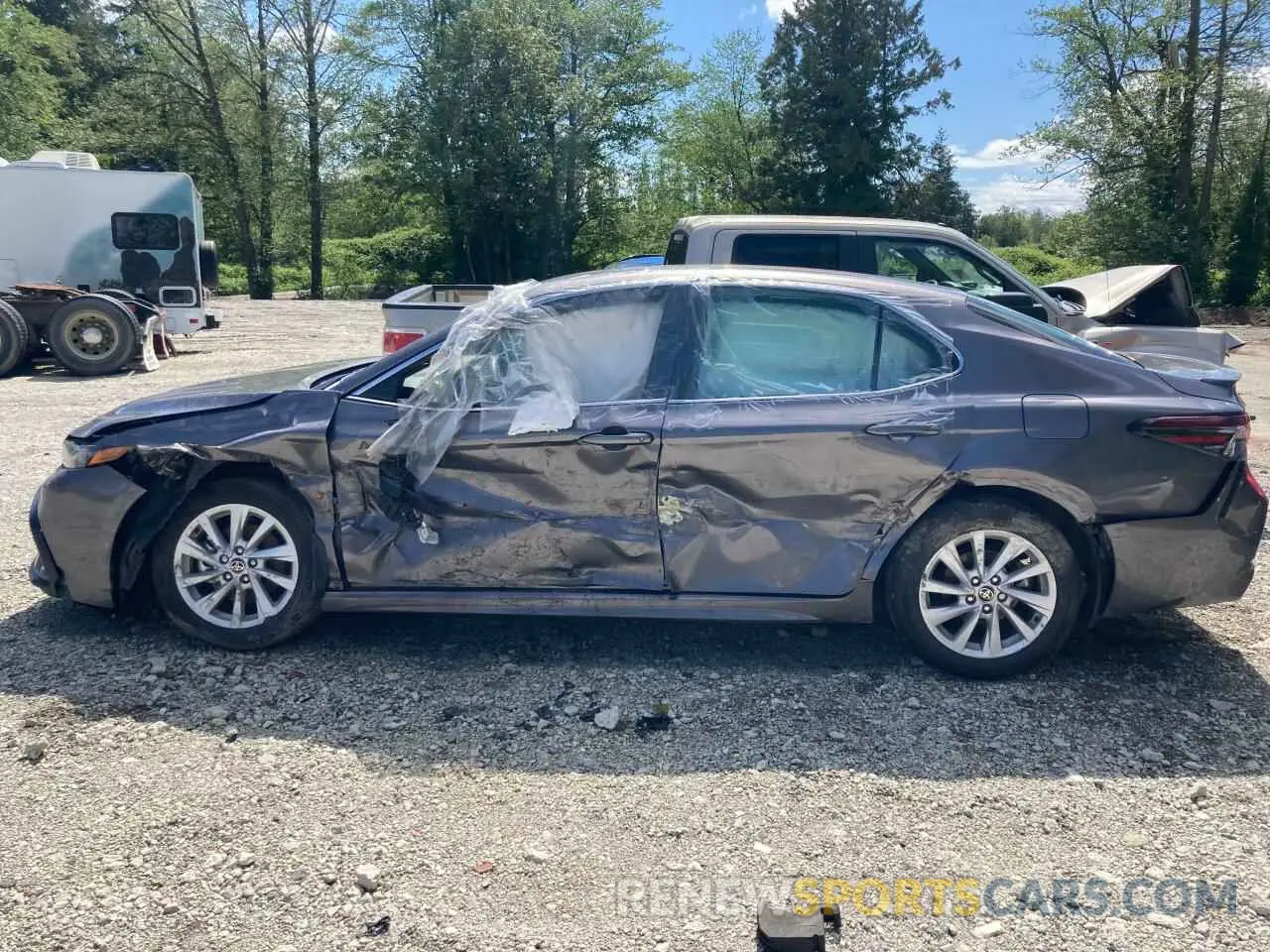 8 Photograph of a damaged car 4T1G11BK7RU127569 TOYOTA CAMRY 2024