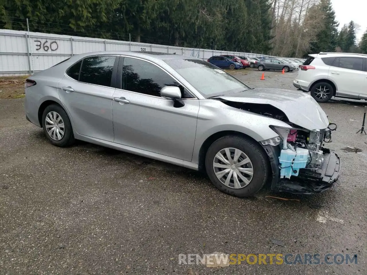 4 Фотография поврежденного автомобиля 4T1H31AK4RU078976 TOYOTA CAMRY 2024