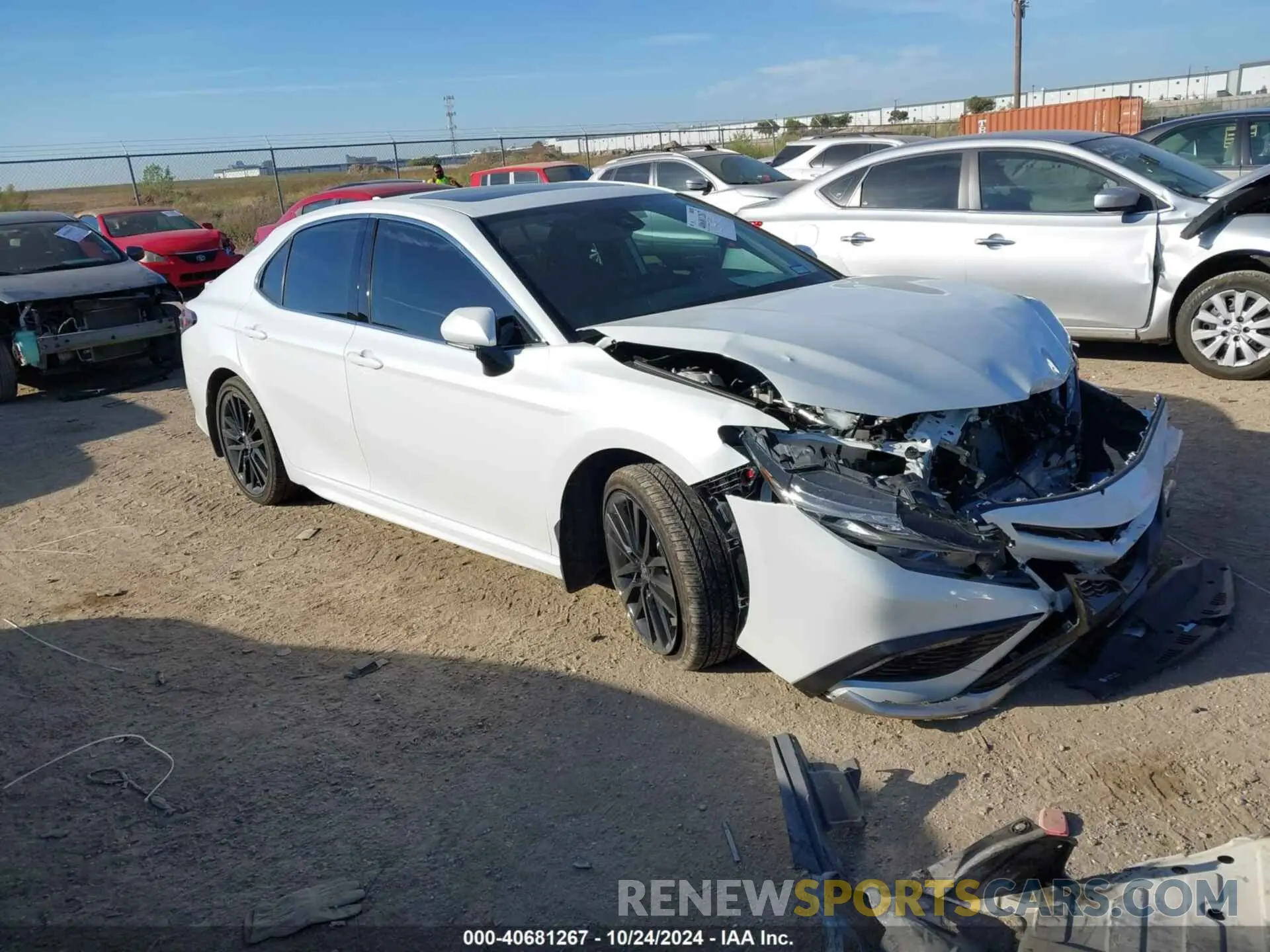 1 Photograph of a damaged car 4T1K31AK7RU069663 TOYOTA CAMRY 2024
