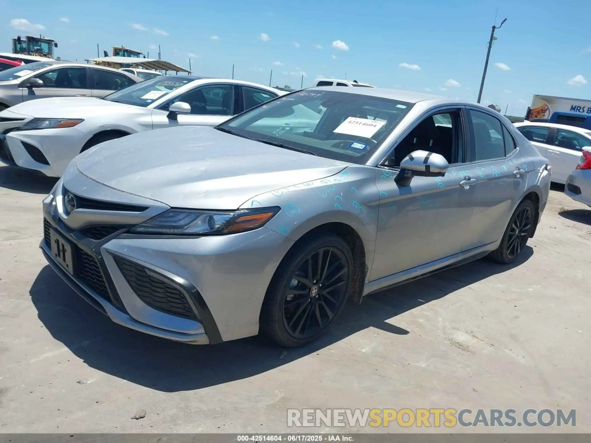 2 Photograph of a damaged car 4T1K61AK1RU223839 TOYOTA CAMRY 2024