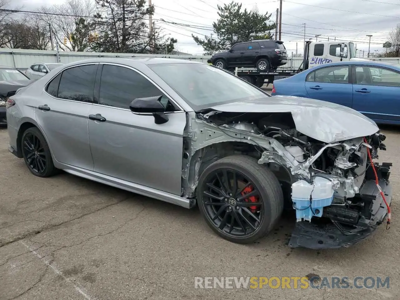 4 Фотография поврежденного автомобиля 4T1K61AK2RU222327 TOYOTA CAMRY 2024
