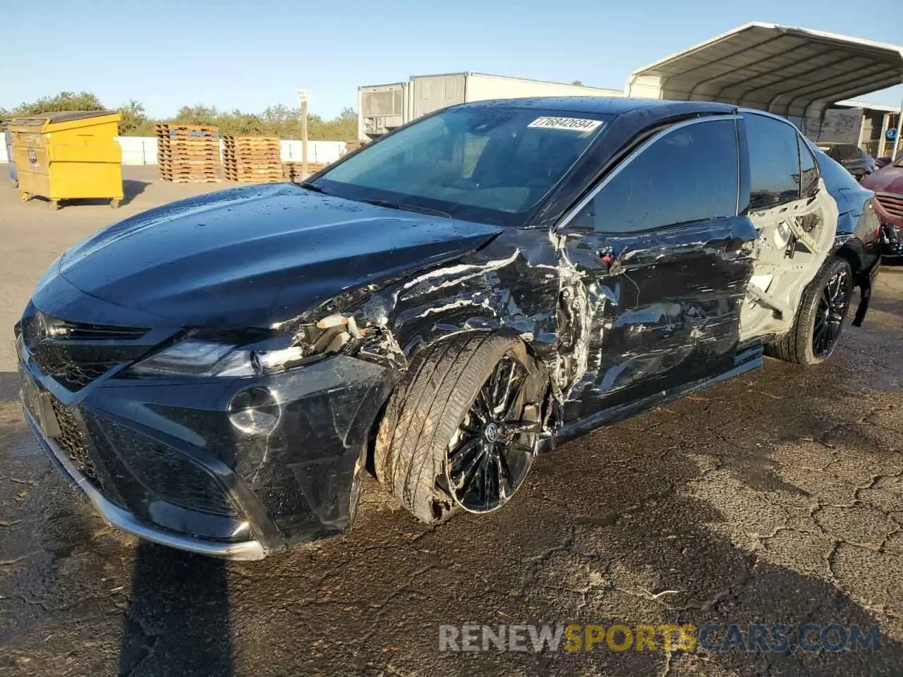 1 Photograph of a damaged car 4T1K61AK3RU249441 TOYOTA CAMRY 2024