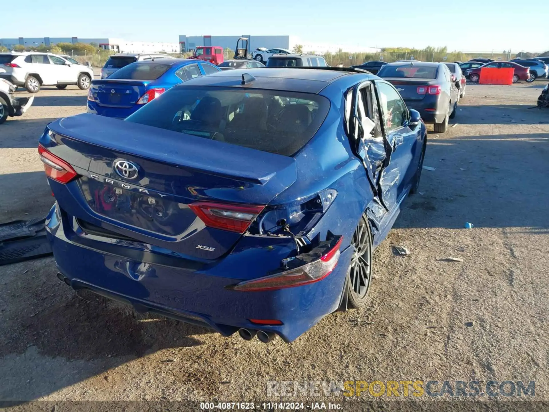 4 Photograph of a damaged car 4T1K61AK8RU199507 TOYOTA CAMRY 2024