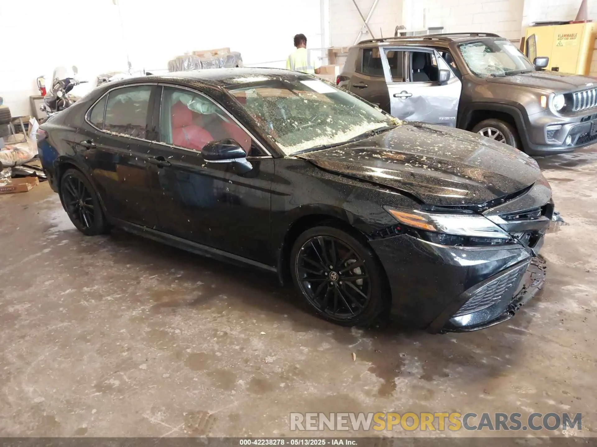 1 Photograph of a damaged car 4T1K61AK8RU842857 TOYOTA CAMRY 2024