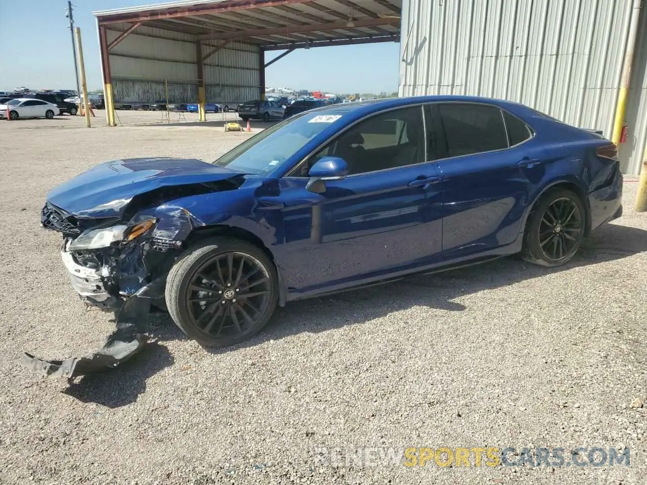 1 Photograph of a damaged car 4T1K61AKXRU231714 TOYOTA CAMRY 2024