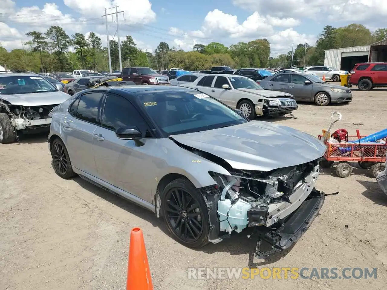 4 Photograph of a damaged car 4T1K61AKXRU239313 TOYOTA CAMRY 2024