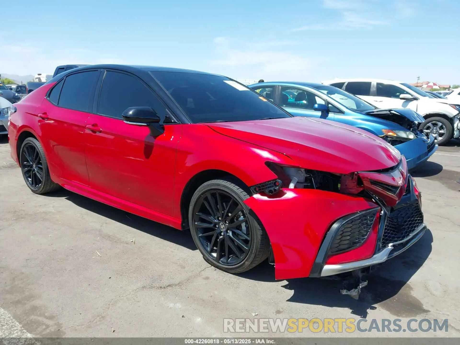 1 Photograph of a damaged car 4T1K61AKXRU261361 TOYOTA CAMRY 2024