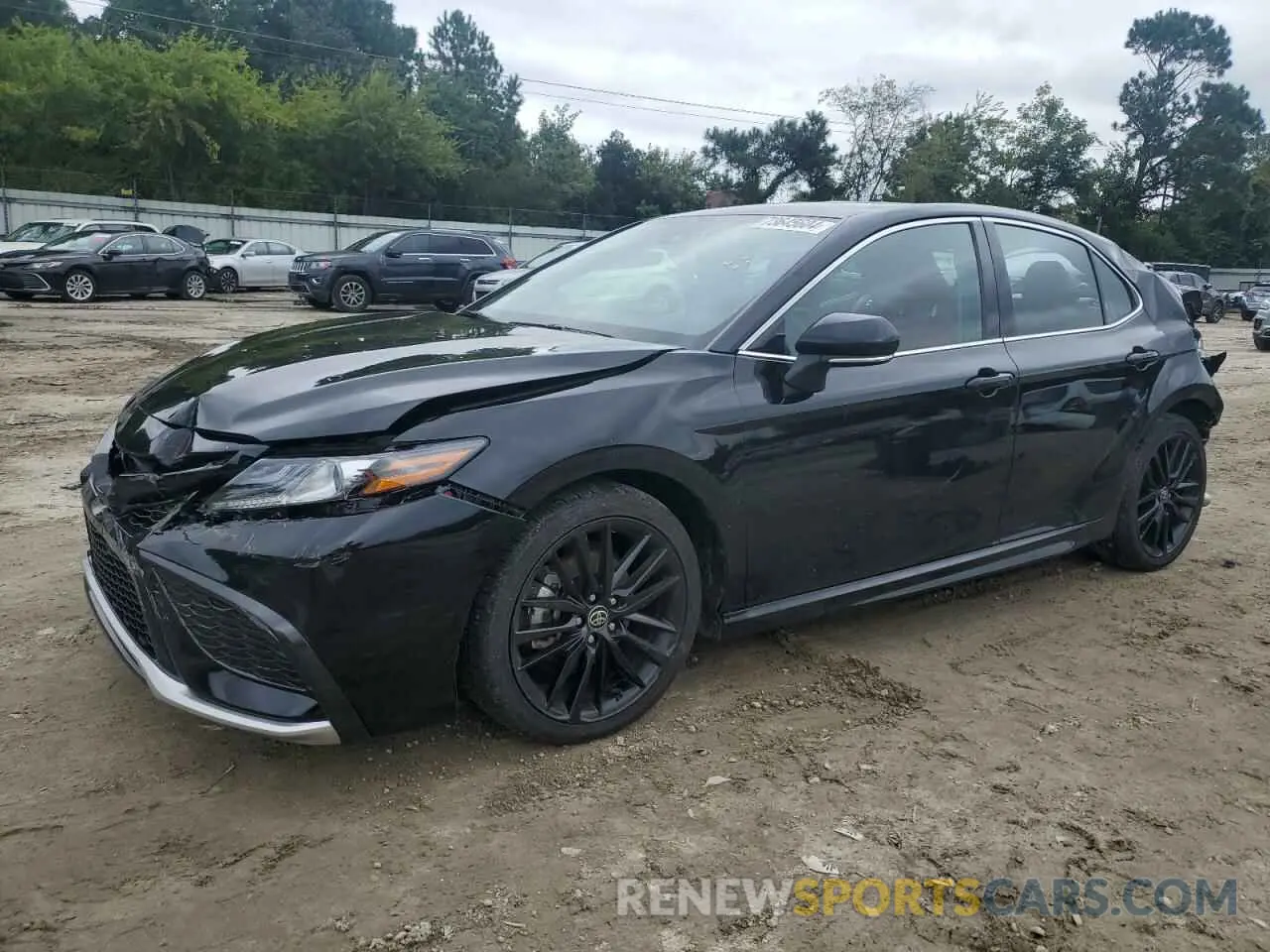 1 Photograph of a damaged car 4T1K61AKXRU842620 TOYOTA CAMRY 2024