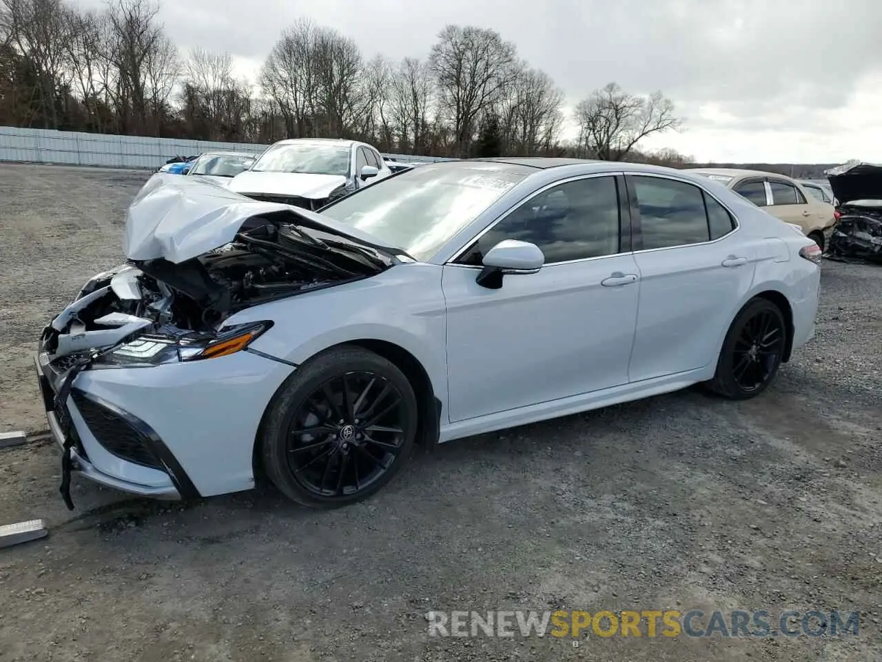 1 Photograph of a damaged car 4T1K61BK4RU110580 TOYOTA CAMRY 2024