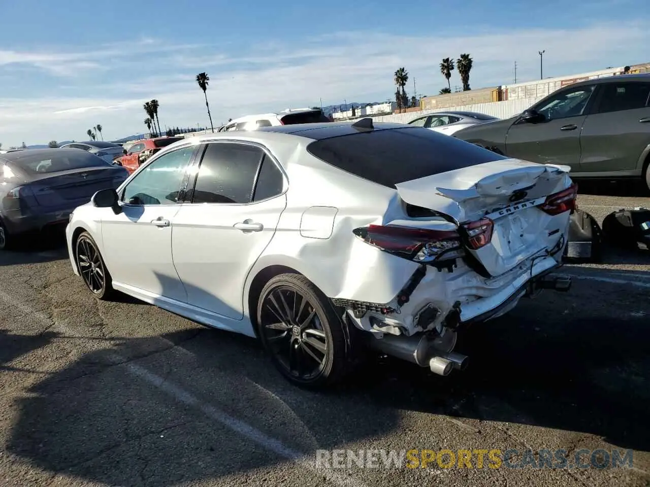 2 Photograph of a damaged car 4T1KZ1AK2RU098244 TOYOTA CAMRY 2024