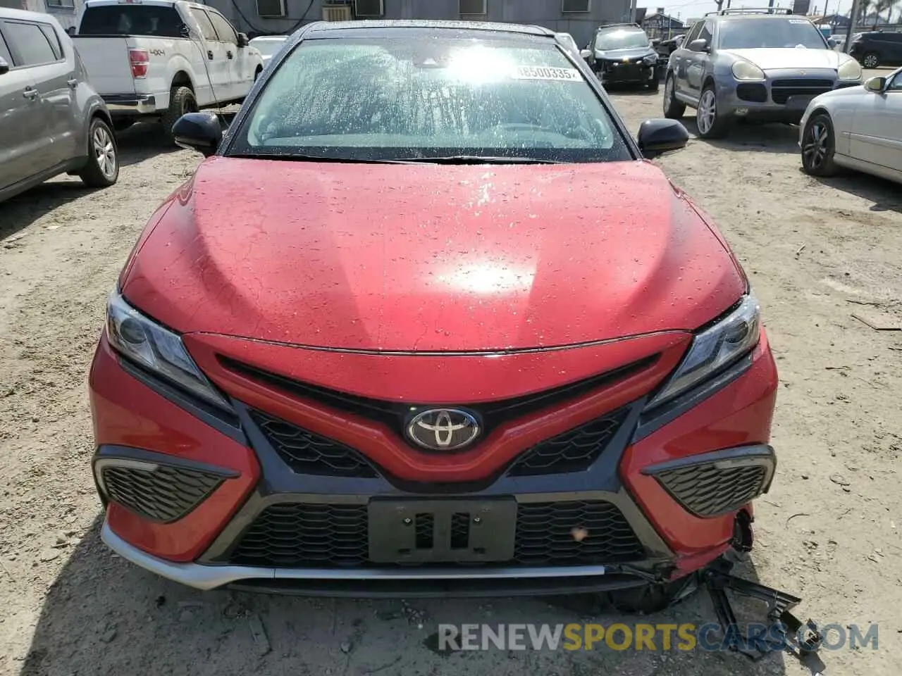 5 Photograph of a damaged car 4T1KZ1AK2RU101904 TOYOTA CAMRY 2024
