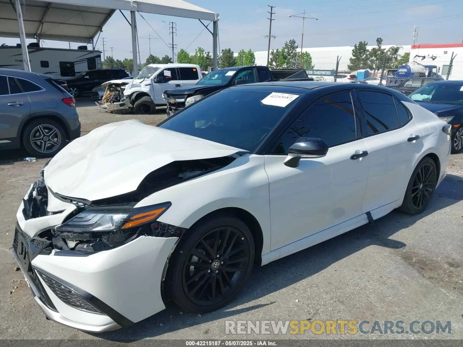 2 Photograph of a damaged car 4T1KZ1AK3RU092341 TOYOTA CAMRY 2024